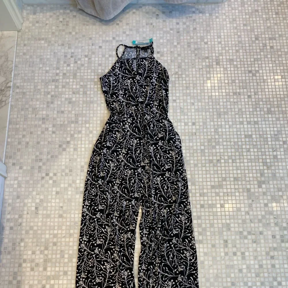 Goldray NWT Black White Jumpsuit - Picture 8 of 10